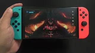 Diablo Immortal Gameplay On Nintendo Switch OLED