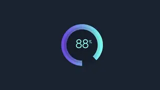 Circular Progress Bar | Using HTML & CSS , JS | 2020