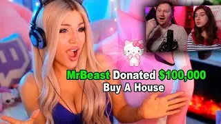 Задонатил $100,000 Случайным Стримерам | РЕАКЦИЯ на MrBeast