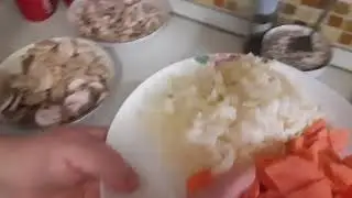 Жемчужный суп с шампиньонами \ Почти ПП \ Минимум ингредиентов