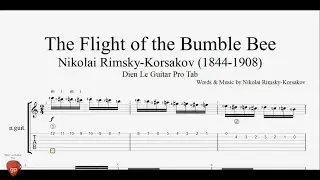 The Flight of the Bumble Bee - Guitar Tabs