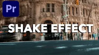 How to create SHAKE EFFECT in Adobe Premiere Pro?