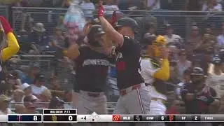 Matt Wallners 8th home run of the season is a 3-run shot