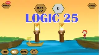 River Crossing IQ Game - Logic 25