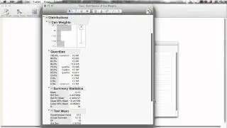 Hypothesis Test on the Mean (Unknown Variance) Using JMP