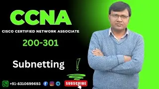 CCNA  200-301Subnetting || Subnet mask || FLSM and VLSM|| Full Information  ||  in Hindi