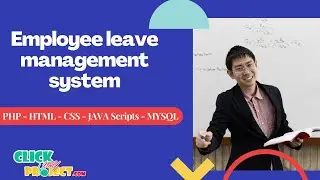 PHP Web Application Projects - Employee leave management system - ClickMyProject