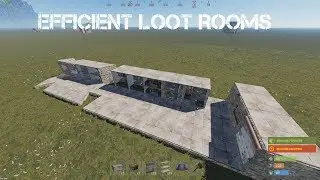 Efficient Loot Rooms | Rust Build