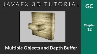 JavaFX 3D Tutorial #12 - Multiple 3D Objects and Depth Buffer