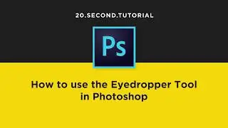 Pick and copy colors with the Eyedropper Tool in Photoshop | Adobe Photoshop Tutorial #19