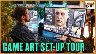🦜Remote Industry Game Artist Desk Gets Ultimate Upgrade