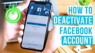 How to DEACTIVATE FACEBOOK account