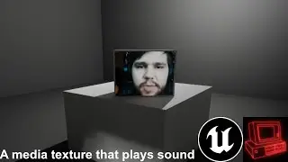 [Read desc] Creating a TV/Screen that plays a video (with sound) | Unreal Engine