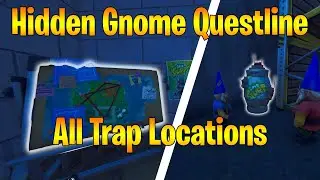 NEW Hidden Gnome Questline - Disarm the Traps in Fortnite!