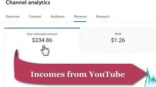 Estimated Revenue From Earning Money On YouTube