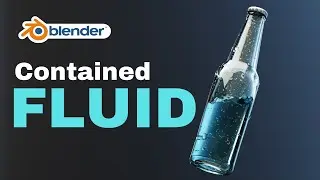 Blender Tutorial - Liquid Movement inside a bottle with KennyPhases