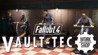 Fallout 4: Vault Tec Workshop DLC ★ FULL MOVIE / ALL CUTSCENES 【1080p HD】