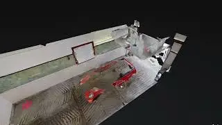 Double Matterport Scan of a Garage