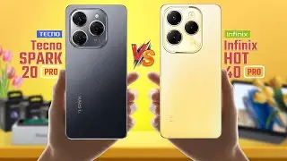 Tecno Spark 20 Pro Vs Infinix Hot 40 Pro | Full Comparison 🔥 Which one Best?