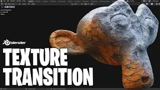 The Best Way to Animate Texture Transition in Blender 2024