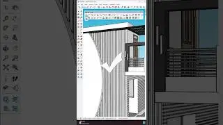 ✅How to use curic face knife extension in Sketchup #shorts #new #trending