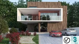 3ds Max Exterior Design Tutorial | Full Exterior Design Using Vray 5