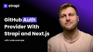 How To Setup GitHub Auth Provider With Strapi and Next.js