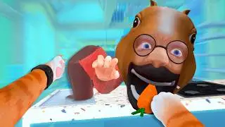 [Cat VR] Monster Granny VS Genius Cat - I Am Cat VR
