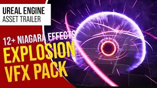 UE5 l 12+ Explosion VFX Pack l Unreal Engine 5 (Trailer)