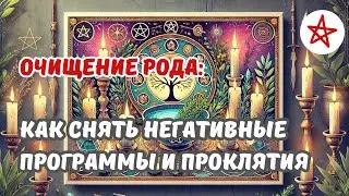 Очистка Рода: Магия для Устранения Негатива и Улучшения Судьбы