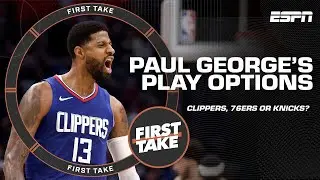 YOU WANT TO BE IN THE EASTERN CONFERENCE! - Windy on Paul Georges play options | First Take