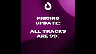99¢ per track, no hidden fees. - Soundrop 2022 UPDATE