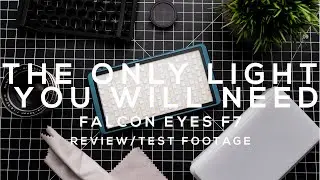 Lighting Videos With ONE Light? || Falcon Eyes F7 RGB Light Review