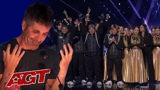 WOW! Simon Cowell SPEECHLESS after Japanese RIVAL Dance Teams Join Forces on America's Got Talent