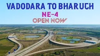 Vadodara Bharuch Express Highway | NE4 | Delhi Mumbai Express Highway