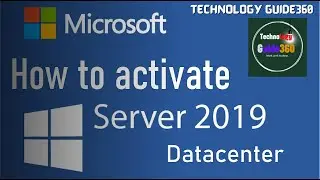 How to Activate Windows 2019 without any Software l Activate Windows for Free l Technology Guide360