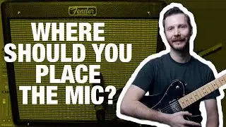 Guitar Amp Recording Techniques (using Logic Pro)