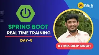 Spring, Spring Boot & Microservices | First Spring Application Setup| Real-Time Training | Day 05