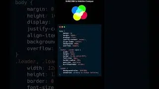 Website Loading Animation using HTML CSS | CSS Animation Project | HTML CSS Project | CSS Loader