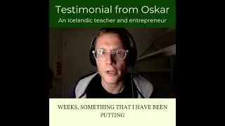 Oskar Testimonial