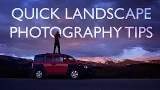 9 Landscape Photography Tips in Under 7 Minutes!