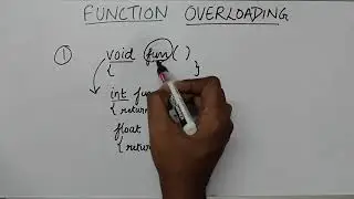 3 Ways to Overload a Function | Function Overloading | Java