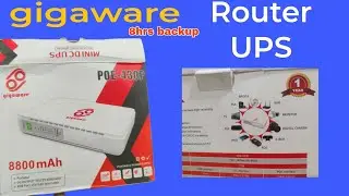 Best Backup For UPS || 8800 Ah Router Backup