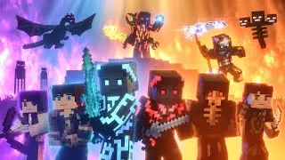 ♫РУССКАЯ РАТЬ - Songs of War (Minecraft Animation) [Music Video]