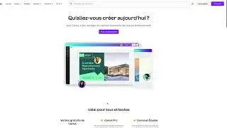 CANVA - Créer son compte et se connecter