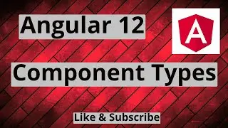 #7 Angular 12 Components with Inline-Style, Inline-Template, Inline-Style & Inline-Template