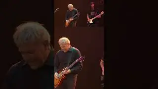 Geddy Lee uses modulation under guitar solos 