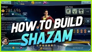 Injustice 2 Mobile | How To Build Shazam | Build Guide Shazam