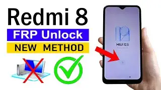 Redmi 8 : FRP BYPASS {MIUI 12.5}✅ No PC Required!