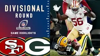 49ers vs. Packers Divisional Round Highlights | NFL 2021